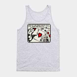 Poker Dead Mans Hand Card Game Tank Top